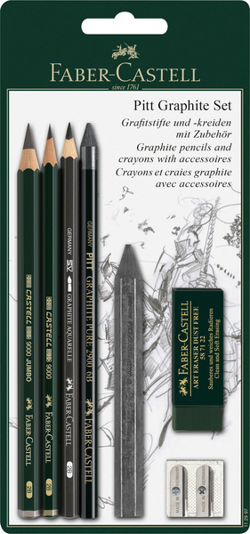 Faber Castell FC-112997 Súprava ceruziek Faber-Castell Pitt Graphite 7-dielna na blistri