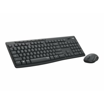 Klávesnica a myš Logitech 920-009794 Čierna Sivá Oceľ Nemčina QWERTZ