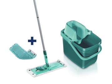 Leifheit 55379 Combi Clean Floor Stier M 33 cm Kompletný systém Micro Duo + Static Plus