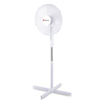 Stojanový ventilátor Alpina 40 cm Biely