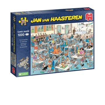 Jumbo Jan Van Haasteren Puzzle The Cat Show 1000 dielikov