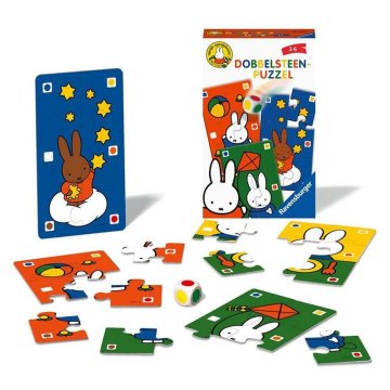 Puzzle Ravensburger Miffy s kockami 3x6 dielikov