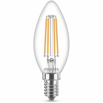 LED Žiarovka Sviečka Philips Equivalent E14 60 W Biela E (2700 K)