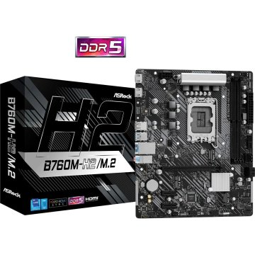 Základná Doska ASRock B760M-H2/M.2 LGA 1700 Intel B760