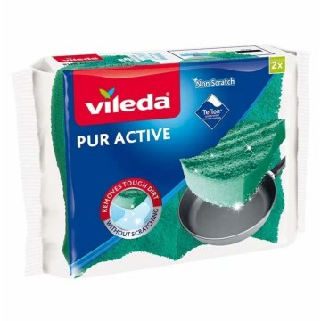 Drôtenka Vileda Pur Active zelená (2 kusov)