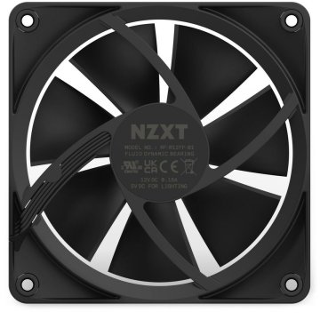 Ventilátor počítačovej skrine NZXT RF-R12SF-B1 Ø 12 cm (1 kusov)