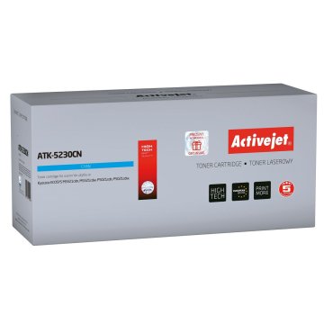 Toner Activejet ATK-5230CN Azúrová