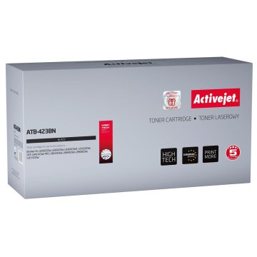 Kompatibilné toner Activejet ATB-423BN Čierna