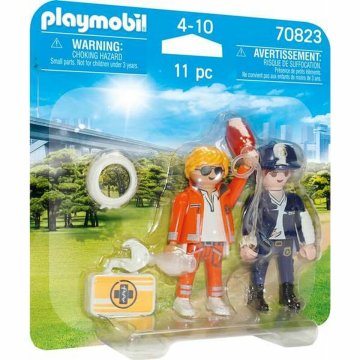 Playset Playmobil 70823 Doctor policajt 70823 (11 pcs)