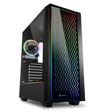 Počítačová skriňa ATX v prevedení midi-tower Sharkoon RGB LIT 200