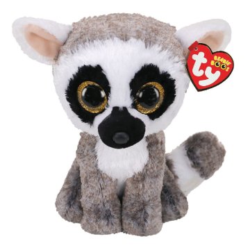 TY Beanie Boos Plyšová hračka Lemur Ring-tailed Linus 24 cm