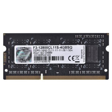 Pamäť RAM GSKILL PAMGSKSOO0047 DDR3 4 GB CL11