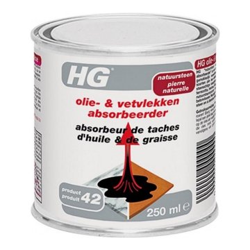 HG absorbér olejových a mastných škvŕn 250 ml