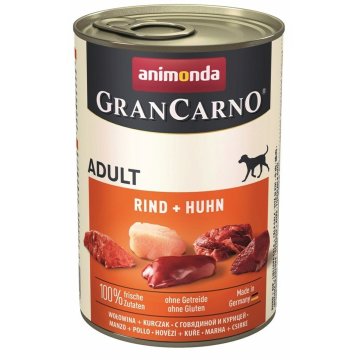 Mokré jedlo Animonda GranCarno Original Kurča Teľacie mäso 400 g