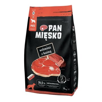 Krmivo PAN MIĘSKO XS Teľacie mäso 9 kg