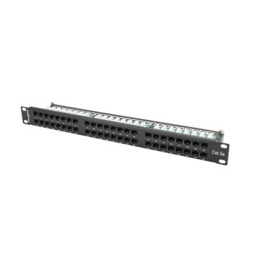 Patch Panel 12 Portov UTP Kategória 6 Lanberg PPU5-1048-B