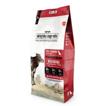 Krmivo WIEJSKA ZAGRODA Monoprotein Beef Teľacie mäso 12 kg