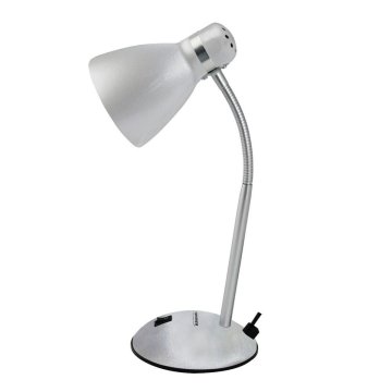 Stolná lampa Esperanza ELD113S Striebristý Plastické 12 W