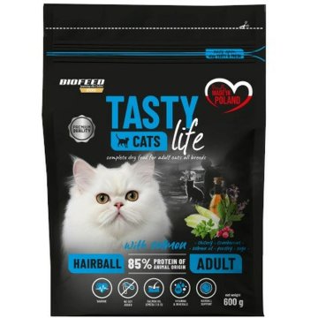 Krmivo pre mačky Biofeed Tasty Cats Life Lososová