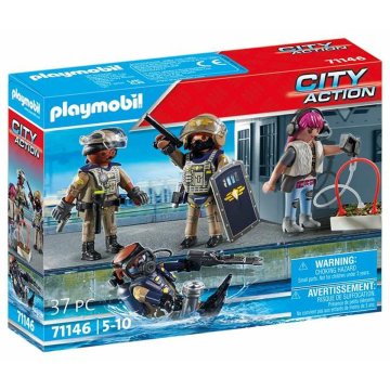 Playset Playmobil City Action 37 Kusy