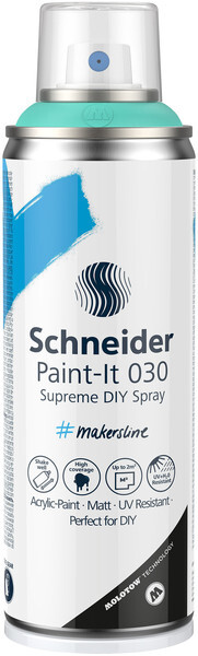 Schneider S-ML03050034 Supreme DIY farba v spreji-it 030 tyrkysová 200 ml