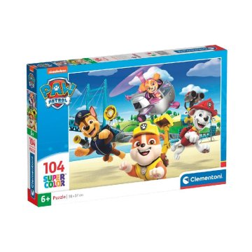 Clementoni Supercolor Puzzle Paw Patrol 104 dielikov