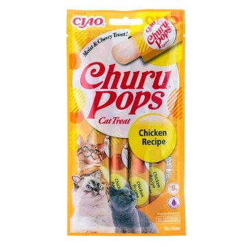 Snack for Cats Inaba EU712 4 x 15 g Cukríky (sladkosti) Kurča 15 ml