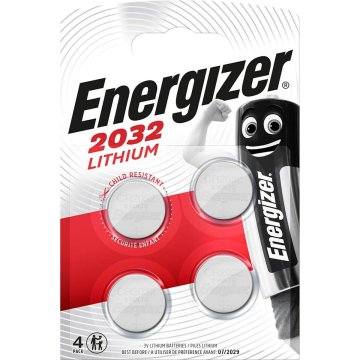 Batérie Energizer CR2032 3 V (4 kusov)