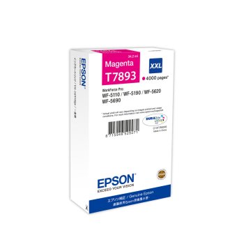 Originálne atramentové náplne Epson T789340 Purpurová