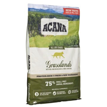 Krmivo pre mačky Acana Grasslands Kurča Ryby Baránok 4,5 Kg