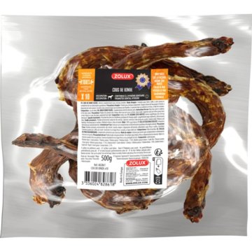 Hračka na žuvanie psa Zolux Turkey neck 500 g