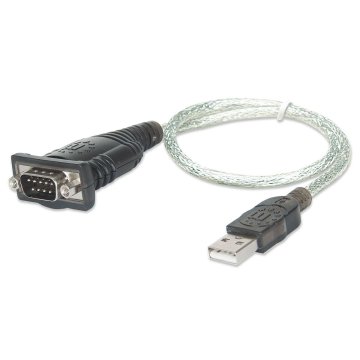 Adaptér USB na Sériový Port Manhattan 205146 0,45 cm