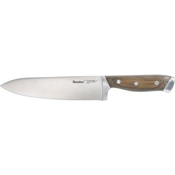 Metaltex Heritage Chef nôž s drevenou rukoväťou 34 cm