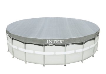 Intex 28040 Luxusná (vážená) plachta na rámové bazény 488 cm