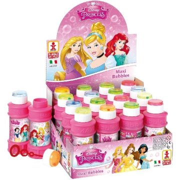 Bublinový dúchadlo Disney Princess 175ml 16 kusov