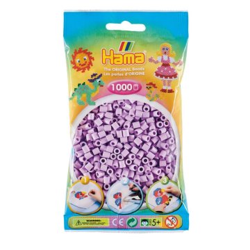 Hama nažehľovacie korálky Lilac Pastel 1000 kusov