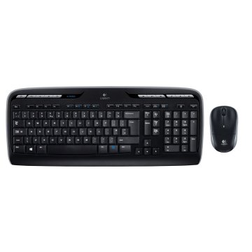 Klávesnica a myš Logitech Wireless Combo MK330 Čierna Qwerty US