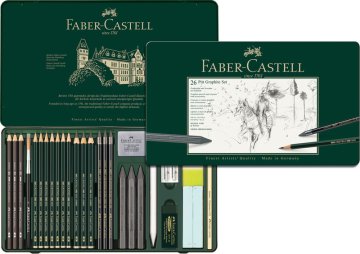 Faber Castell FC-112974 Grafitová súprava Faber-Castell Pitt 26-dielna