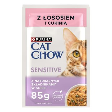 Krmivo pre mačky Purina Cat Chow Ryby 4 x 85 g