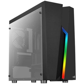 Počítačová skriňa ATX v prevedení midi-tower Aerocool Bolt Mini RGB Čierna Viacfarebná