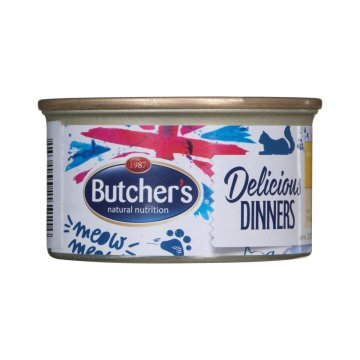 Krmivo pre mačky Butcher's Delicious Dinners Kurča Páv 85 g