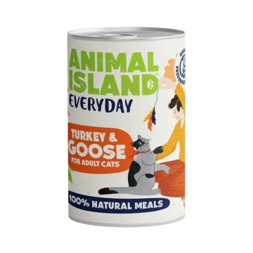 Krmivo pre mačky ANIMAL ISLAND Turkey 400 g