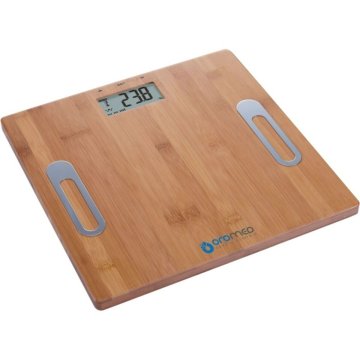 Digitálna Osobné Váha Oromed ORO-SCALE BAMBO Drevo Sklo 150 kg