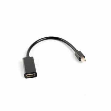 Adaptér Mini DisplayPort na HDMI Lanberg AD-0005-BK Čierna 20 cm