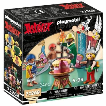 Playset Playmobil Asterix: Amonbofis and the poisoned cake 71268 24 Kusy