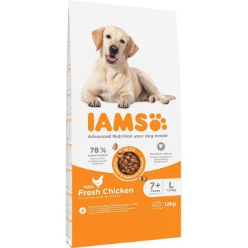 Krmivo IAMS Vitality Senior Kurča 12 kg