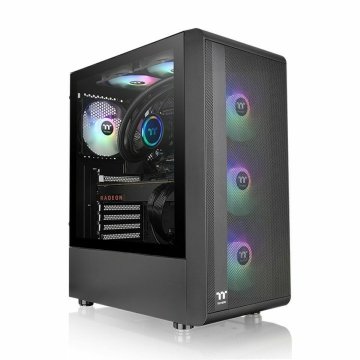 Počítačová skriňa ATX v prevedení midi-tower THERMALTAKE S200 TG ARGB Čierna