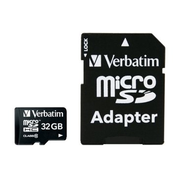 Pamäťová karta Micro SD s adaptérom Verbatim 44083