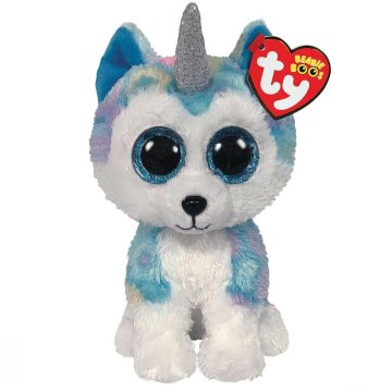 TY Beanie Boo's Husky Cuddly Toy Helena 15 cm