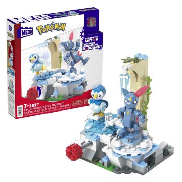 Pohyblivé figúrky Mega Construx Pokémon 183 Kusy Playset